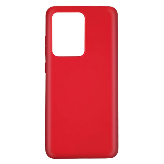 Husa Samsung Galaxy S20 Ultra Lemontti Silicon Silky Rosu