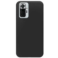 Husa Xiaomi Redmi Note 10 Pro Lemontti Silicon Silky Negru