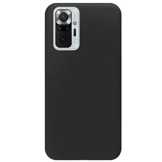 Husa Xiaomi Redmi Note 10 Pro Lemontti Silicon Silky Negru