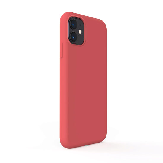 Husa iPhone 11 Lemontti Silicon Soft Slim Santa Red