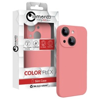 Lemontti Husa Liquid Silicon MagCharge iPhone 15 Crem (protectie 360°, material fin, captusit cu microfibra)