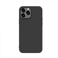 Husa iPhone 14 Lemontti Silicon Soft Slim Black