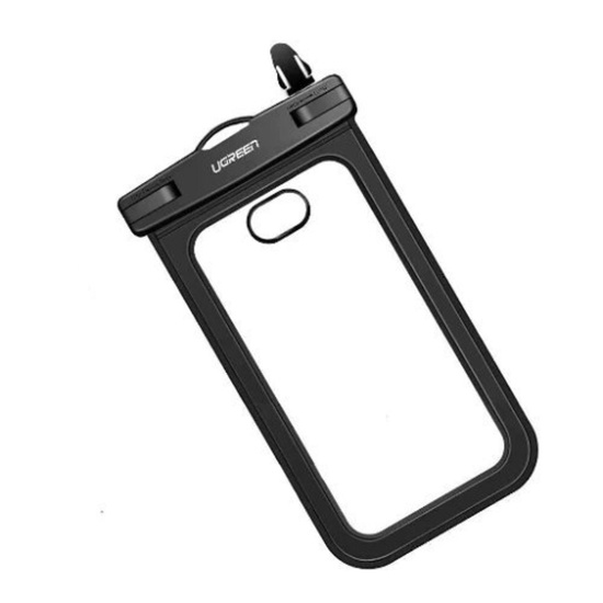 Ugreen Husa Subacvatica pana la 6.0 inch, IPX8, Negru