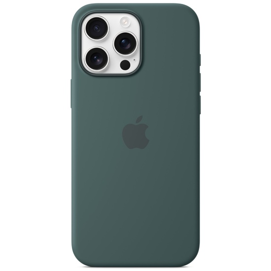 Apple Husa Originala Silicon iPhone 16 Pro Max, MagSafe, Lake Green (Seasonal)