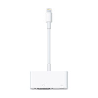 Adaptor Lightning la VGA si port Lightning Apple Original Alb