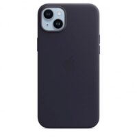 Husa Originala iPhone 14 Plus Apple Leather, MagSafe, Ink