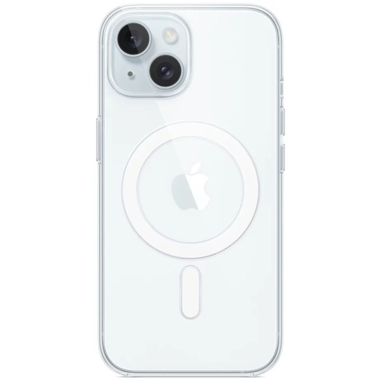 Apple Husa Originala iPhone 15 Plus, MagSafe, Clear