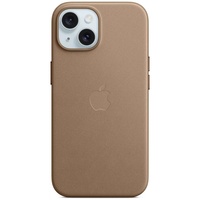 Apple Husa Originala FineWoven iPhone 15, MagSafe, Taupe