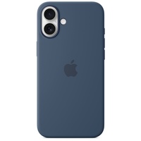 Apple Husa Originala Silicon iPhone 16, MagSafe, Denim