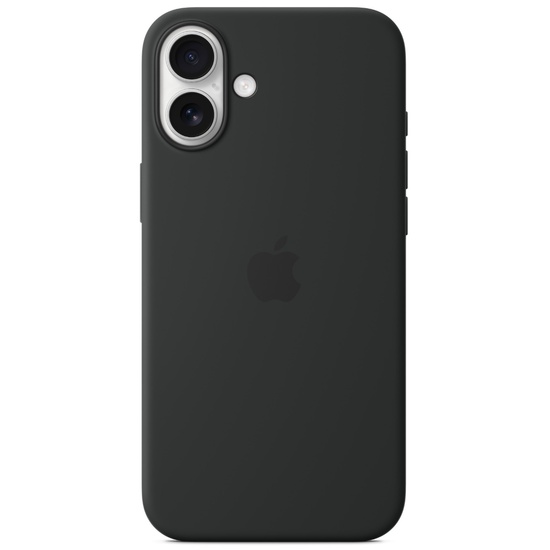 Apple Husa Originala Silicon iPhone 16 Plus, MagSafe, Black
