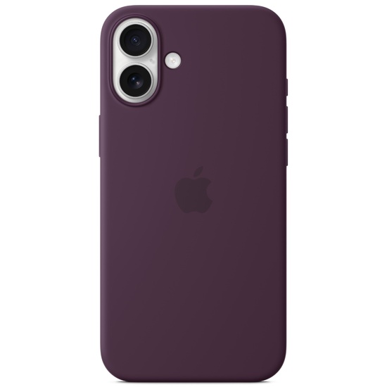 Apple Husa Originala Silicon iPhone 16 Plus, MagSafe, Plum