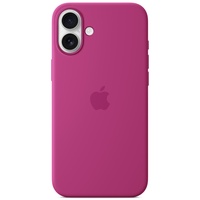 Apple Husa Originala Silicon iPhone 16 Plus, MagSafe, Fuchsia (Seasonal)
