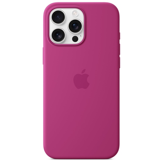 Apple Husa Originala Silicon iPhone 16 Pro Max, MagSafe, Fuchsia (Seasonal)