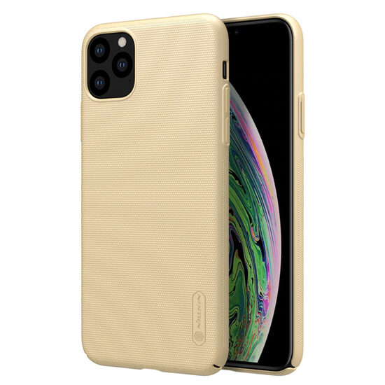 Husa iPhone 11 Pro Nillkin Super Frosted Shield Auriu