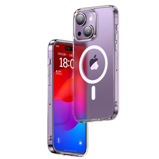 Mcdodo Husa MagSafe iPhone 15 Transparent