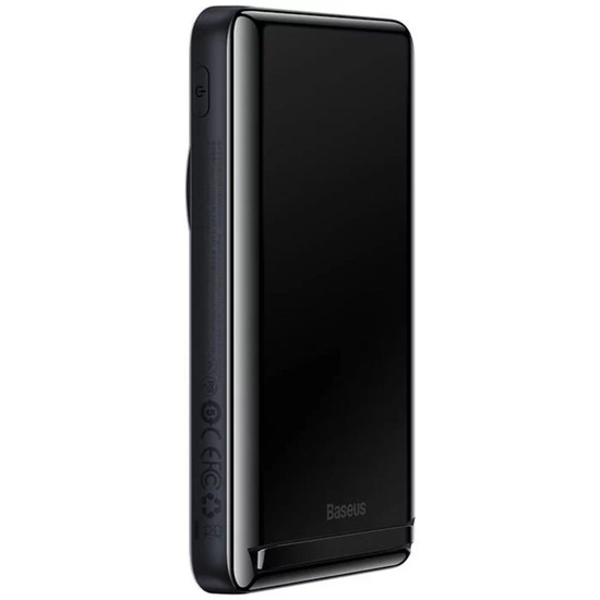Baseus Acumulator extern Xiaobai Series Quick Charge 10000mAh, 20W + Încărcător magnetic wireless MagSafe, cablu inclus Type C Overseas Edition, Albastru