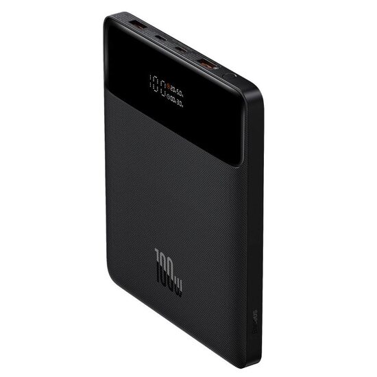 Acumulator extern Baseus Blade Ultra-Thin 20000mAh,100W, PD, QC, SCP, FCP, Negru