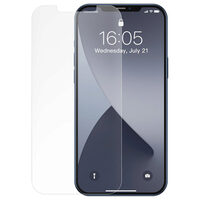 Folie iPhone 12 Pro Max Baseus Sticla Temperata White, 2 buc
