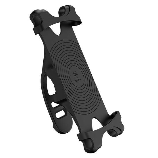 Suport Baseus Telefon cu diagonala intre 4 si 6 inch pentru Bicicleta Black