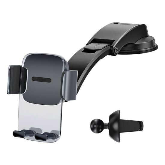 Suport Auto Baseus 2 in 1 Gravity Black