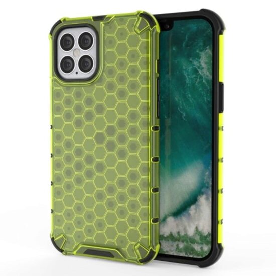 Husa iPhone 12 Pro Max Lemontti Honeycomb Green