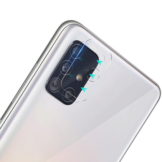 Folie Samsung Galaxy A51 4G Mocolo Camera Tempered Glass Transparent