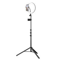 Mcdodo Trepied Extensibil Selfie Light Ring Black