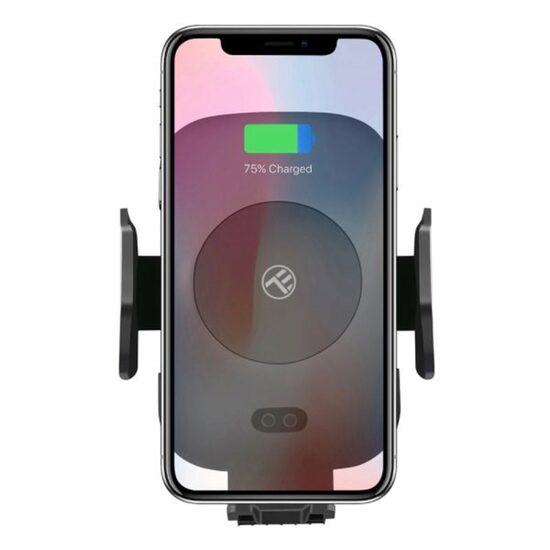Tellur Incarcator Auto Wireless cu suport auto, senzor IR WCCM2, Negru