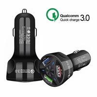 OEM Incarcator Auto XBW Black 2xUSB, 1xType-C (3.1A , QC3.0)