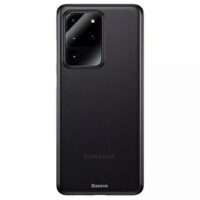 Husa Samsung Galaxy S20 Ultra Baseus Wing Transparent Black