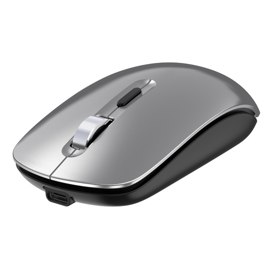 Devia Mouse Lingo Series Wireless, 2.4G Dual Mode, Gri
