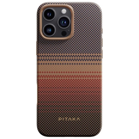 Pitaka Husa Military-Grade Aramida Magsafe iPhone 16 Pro Sunset
