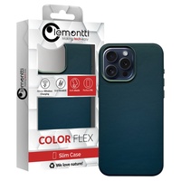 Lemontti Husa Piele MagSafe iPhone 15 Pro Verde