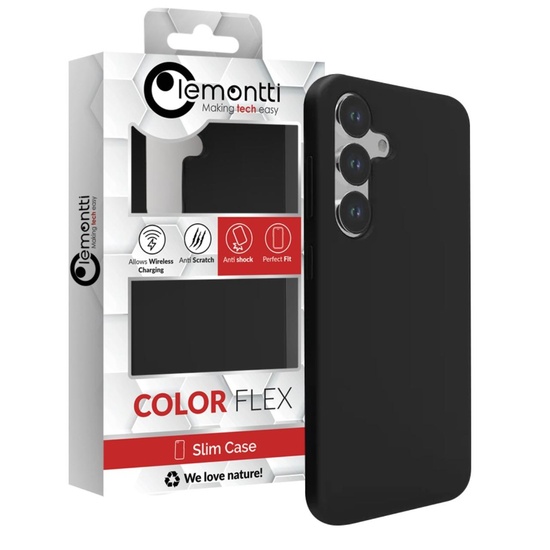 Lemontti Husa Liquid Silicon MagCharge Samsung Galaxy S25 Plus Negru