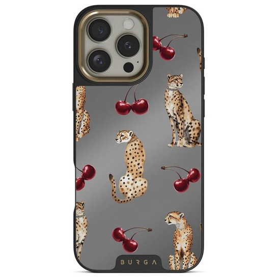 Burga Husa Elite Mirror Magsafe Gold Cougar iPhone 16 Pro Max