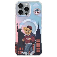 Zuck Bear Husa Darnell Frosted Laser New York MagSafe iPhone 16 Pro