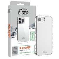 Eiger Husa Ice Grip GRS iPhone 17e / iPhone 16e Clear