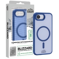 Eiger Husa Blizzard Magsafe GRS iPhone 17e / iPhone 16e Albastru
