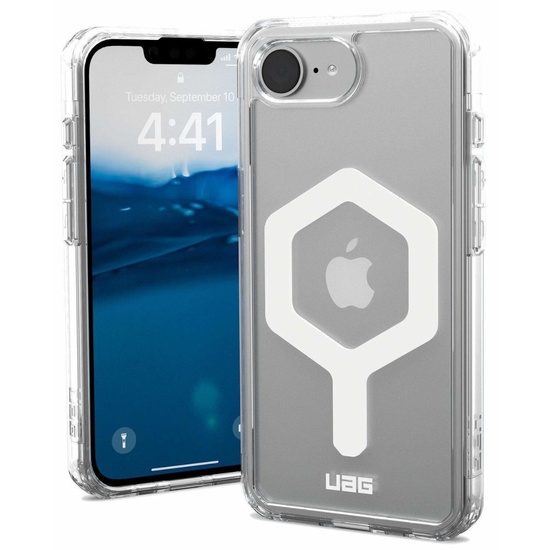 UAG Husa Plyo Magsafe  iPhone 17e / iPhone 16e Ice White