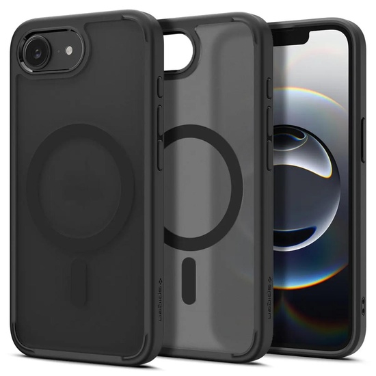 Spigen Husa Ultra Hybrid MagSafe iPhone 17e / iPhone 16e Frost Black