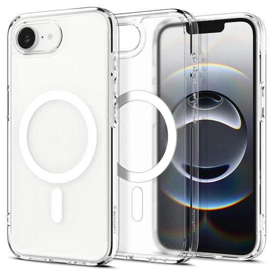 Spigen Husa Ultra Hybrid MagSafe iPhone 17e / iPhone 16e Frost White