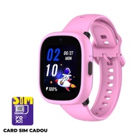 LAGENIO Smartwatch pentru copii cu Functie Telefon, K3, Premium, Monitorizare Sanatate, Conexiune 4G, Roz