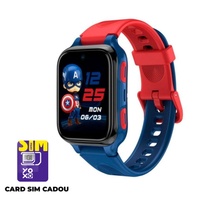 LAGENIO Smartwatch pentru copii K9 , Premium 4G cu Functie Telefon & AI, Slim, Localizare GPS, Control Parental, Buton SOS, Albastru