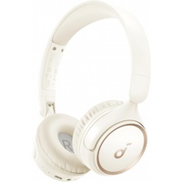 Anker Casti Wireless Bluetooth On-Ear Soundcore H30i Design Pliabil, Pure Bass, Alb
