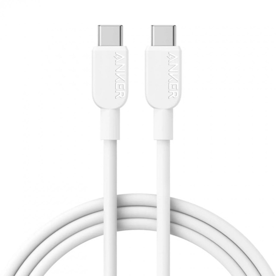 Anker Cablu 310 Type-C la Type-C, 240W, 0.9m Alb