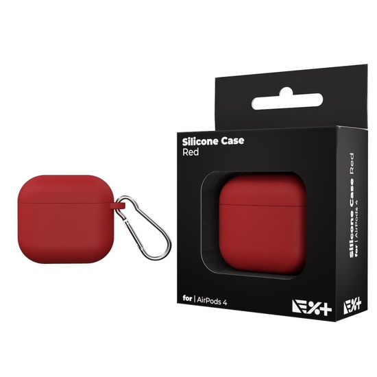 Next One Husa Silicon AirPods 4 Rosu