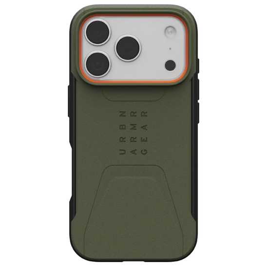 UAG Husa Civilian Magsafe iPhone 17 Pro Max Olive/Orange