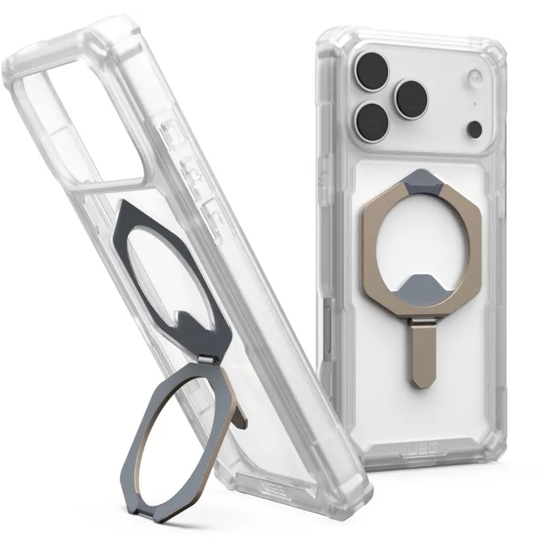 UAG Husa Plasma XTE MagSafe iPhone 17 Pro Max Clear Titanium