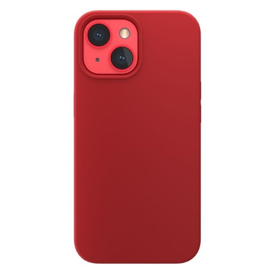 Next One Husa Silicon iPhone 13 , MagSafe, Red, resigilat