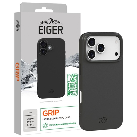 Eiger Husa Grip GRS iPhone 17 Pro Black